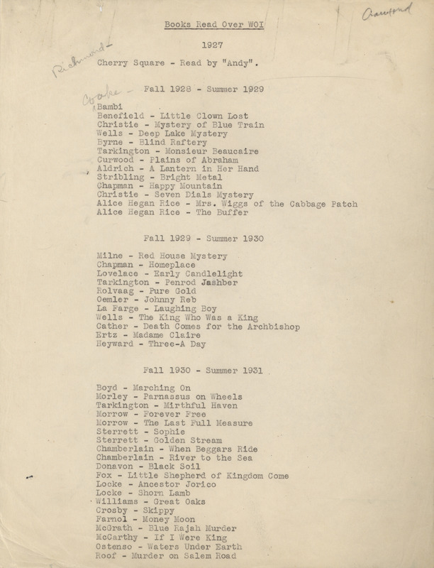 Shortly after the new library opened, WOI radio listeners began making requests for programming
related to books and music. In the fall of 1925, library staff began ten-minute book reviews over the
radio. Popularity saw the program grow to daily readings by 1928, and in 1930, a new program was
launched with expanded programming. Interest continued to grow from the general public, and soon,
demands for borrowing books started coming in. As a result, the library launched what is believed to be
the first Radio Book Club in the nation. Twenty coupons could be purchased for $3, with one coupon
equaling the rental of one book. By June 1932, this service saw the lending of 4,500 books.