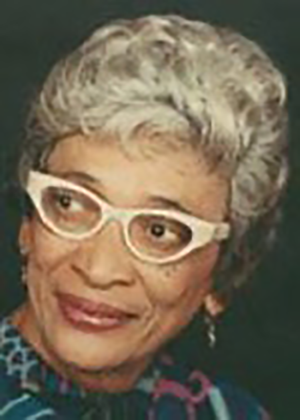 portrait of a woman with glasses