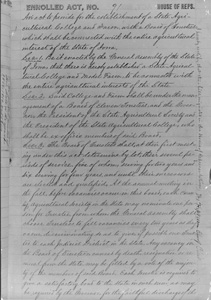 State of Iowa Legislative Act 91, 1858