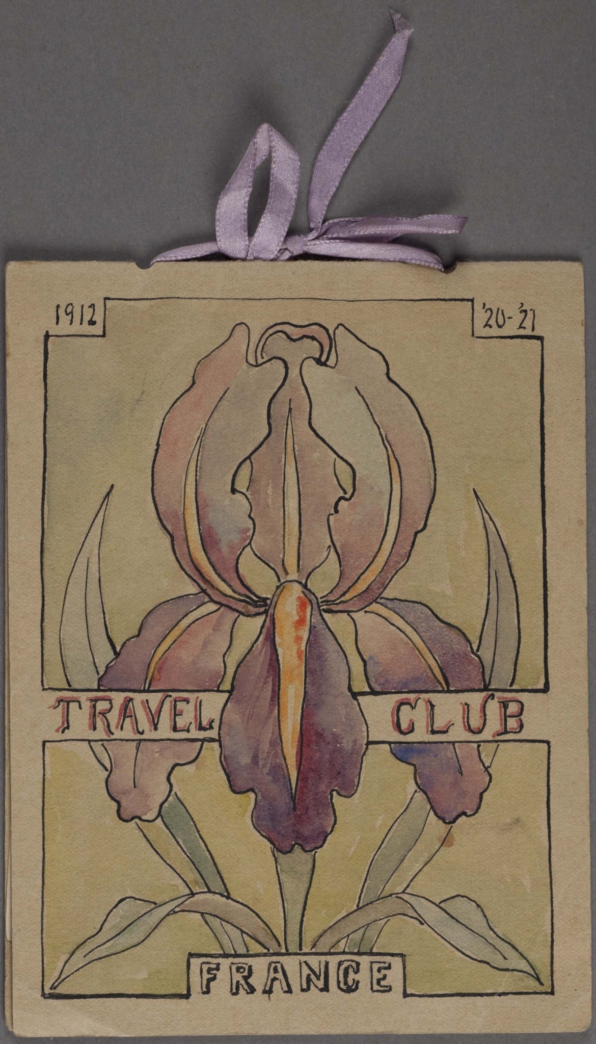 Colored image of logo from the Program of the Travel Club