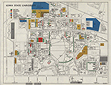 image of historical map of ISU
