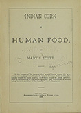 Indian Corn as Human Food
