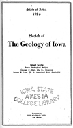Sketch of Geology of Iowa