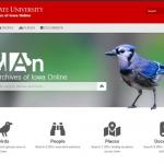 Screenshot of the front of Avian Arches Live webpage