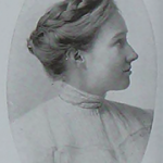Black and white portrait of Ada Hayden