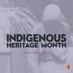Colored image of 2017 Indigenous Heritage Month poster
