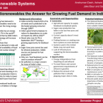 Colored image of research poster from TSM/ABE325: Biorenewable Systems