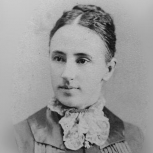 Early black and white headshot of Margaret MacDonald Stanton